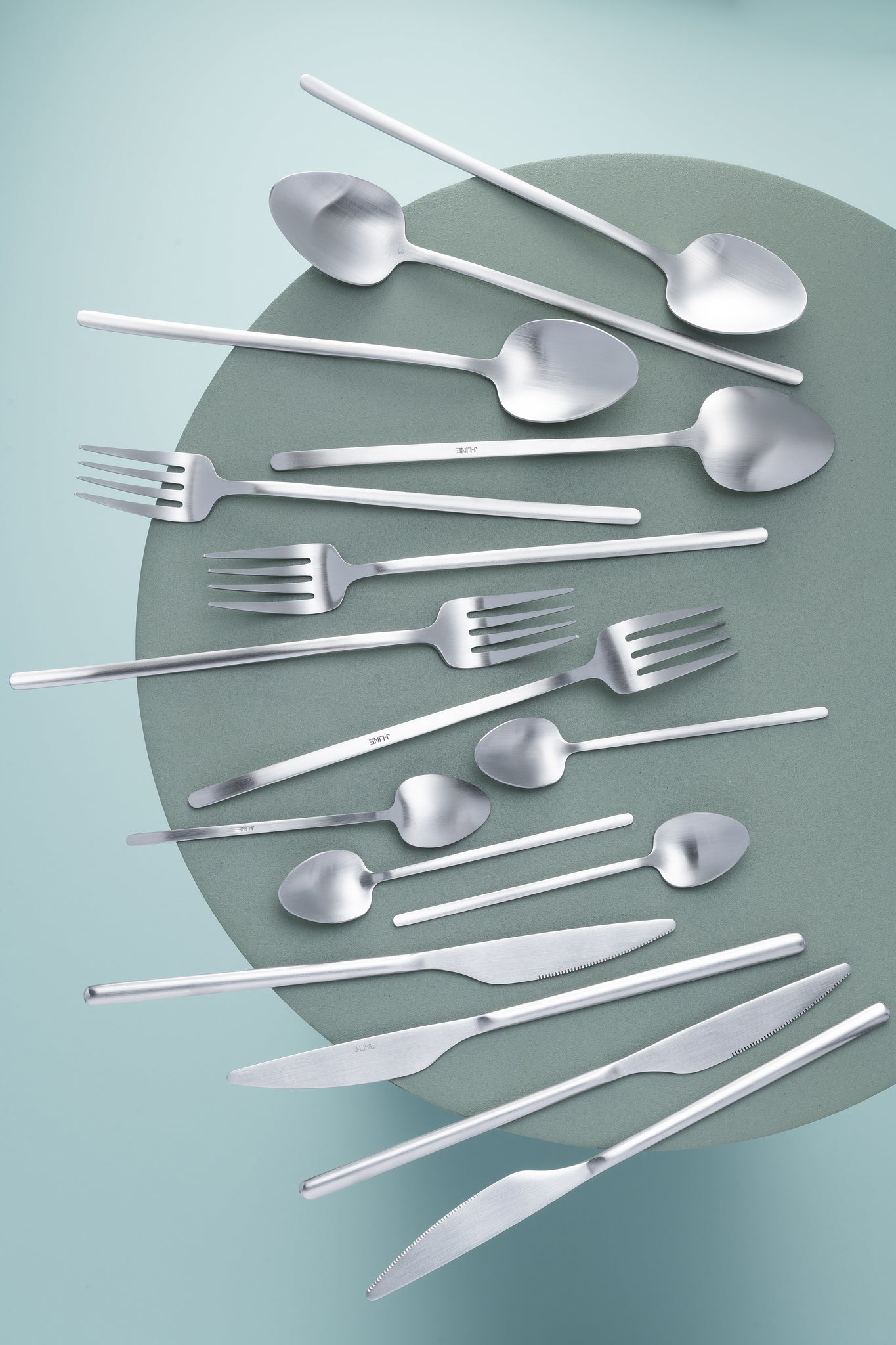 J-LINE BOX CUTLERY C 24-DELIG ROESTVRIJ STAAL MAT ZILVER - Tuincentrum Lopik