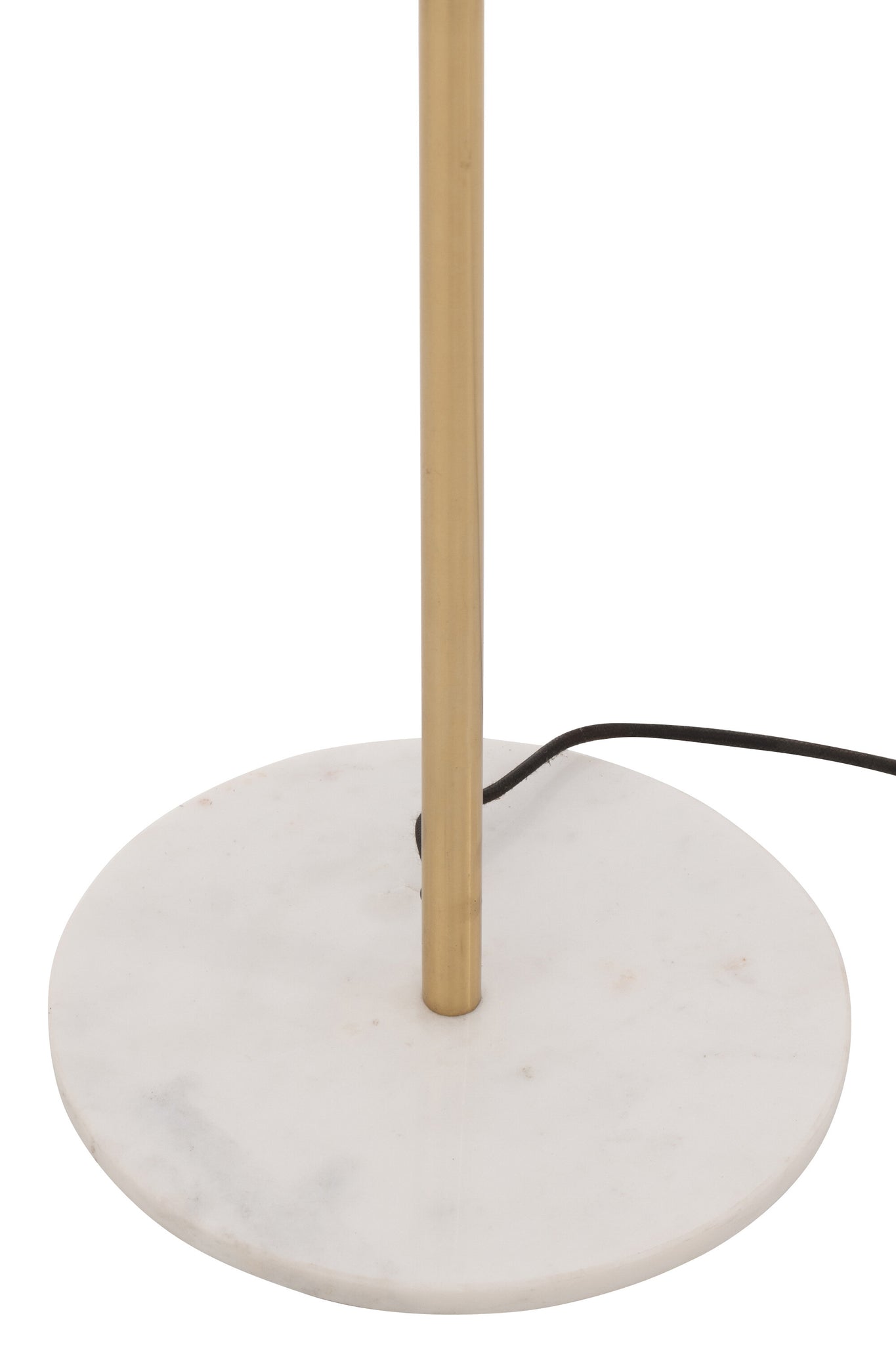 J-LINE VLOERLAMP METAAL/MARMER GOUD - Tuincentrum Lopik