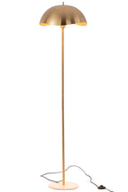 J-LINE VLOERLAMP METAAL/MARMER GOUD - Tuincentrum Lopik