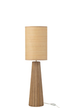 J-LINE TAFELLAMP UMBRELLA AILANTHUSHOUT NATUREL KLEIN - Tuincentrum Lopik