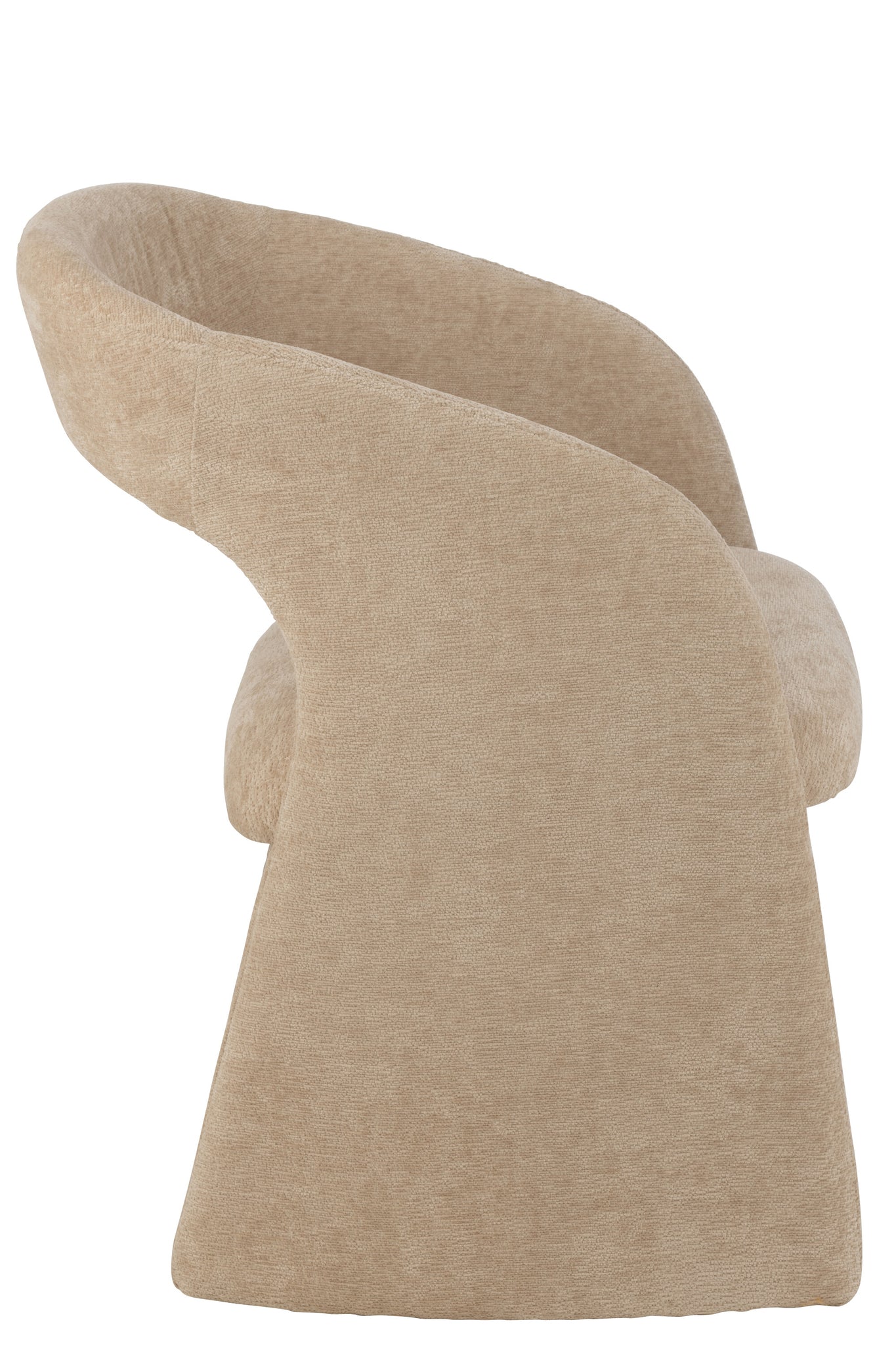 J-LINE ANISE STOEL TEXTIEL BEIGE - Tuincentrum Lopik