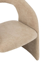 J-LINE ANISE STOEL TEXTIEL BEIGE - Tuincentrum Lopik