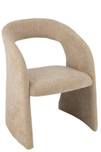 J-LINE ANISE STOEL TEXTIEL BEIGE - Tuincentrum Lopik