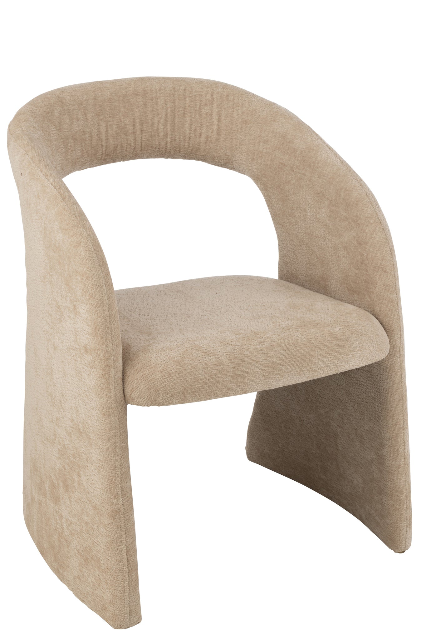 J-LINE ANISE STOEL TEXTIEL BEIGE - Tuincentrum Lopik