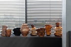 J-LINE VASE MAX GLASS BROWN LARGE - Tuincentrum Lopik