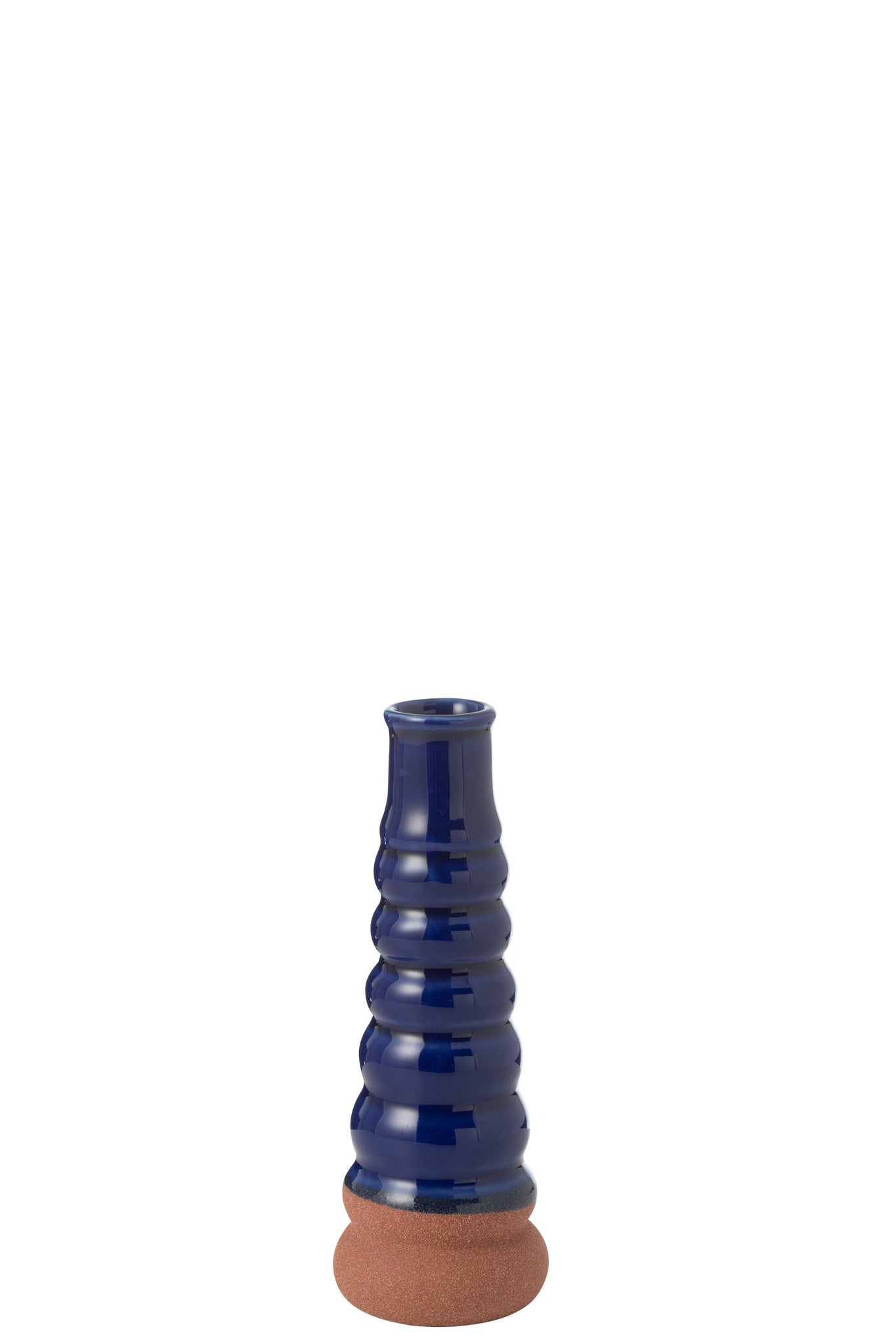 J-LINE VAAS LEO BUOYS – PORSELEIN BLAUW/TERRA - Tuincentrum Lopik