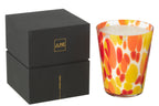 J-LINE SCENTED CANDLE NOA RED/YELLOW LARGE - 95 HOURS - Tuincentrum Lopik