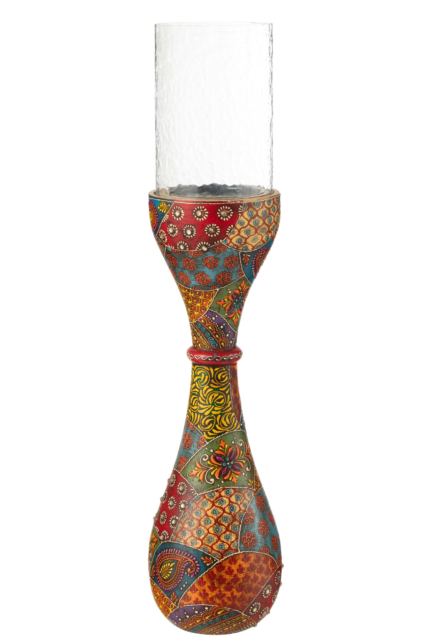 Candle Holder Delhi Mango Wood Mix - Tuincentrum Lopik