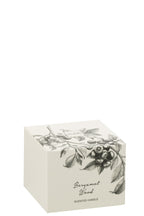 J-Line Geurkaars Bergamot Wood Sojawas Klein - 50H - Tuincentrum Lopik