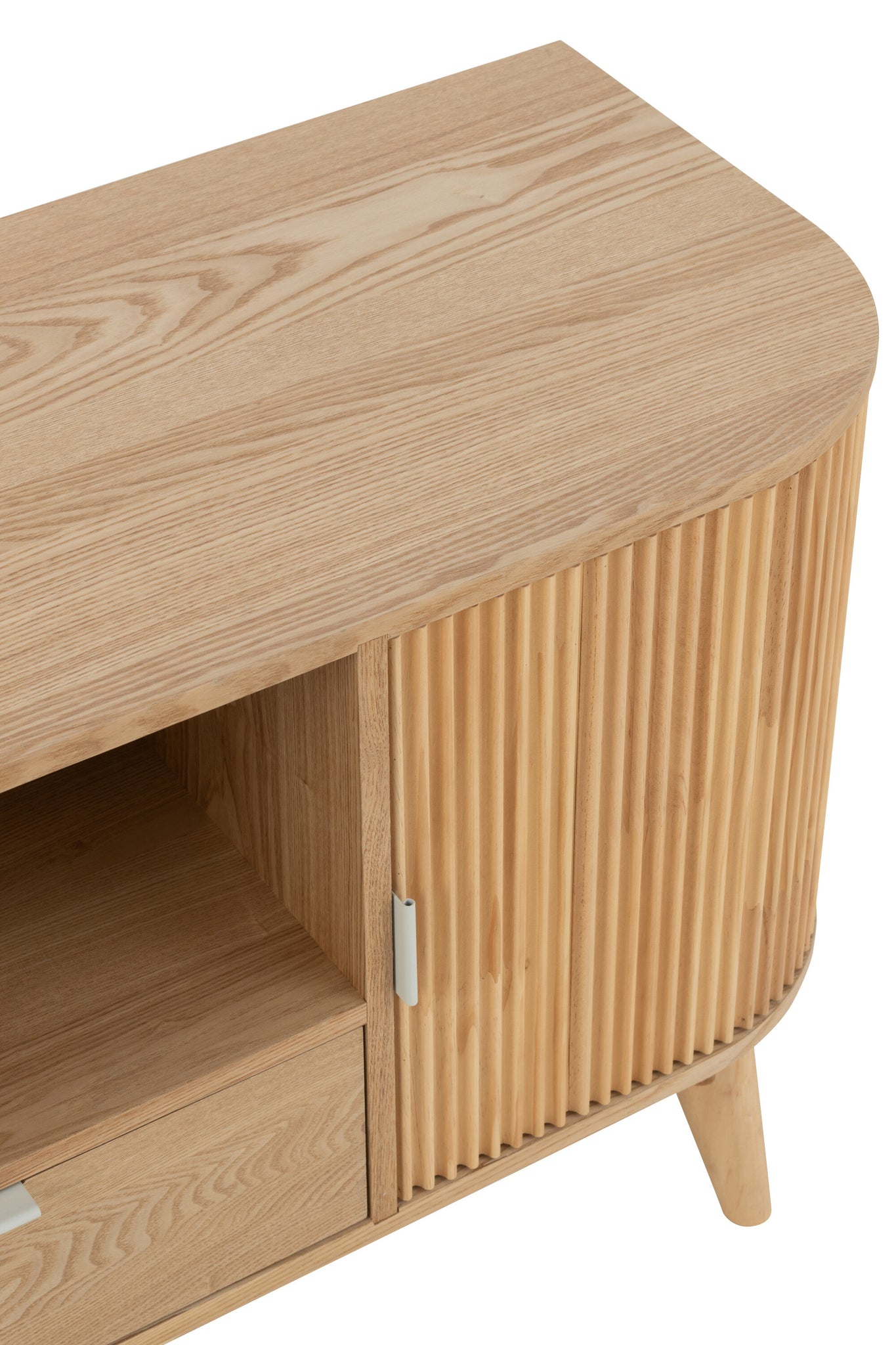 J-LINE DRESSOIR ROUNDED MDF/GRENENHOUT NATUREL SMALL - Tuincentrum Lopik