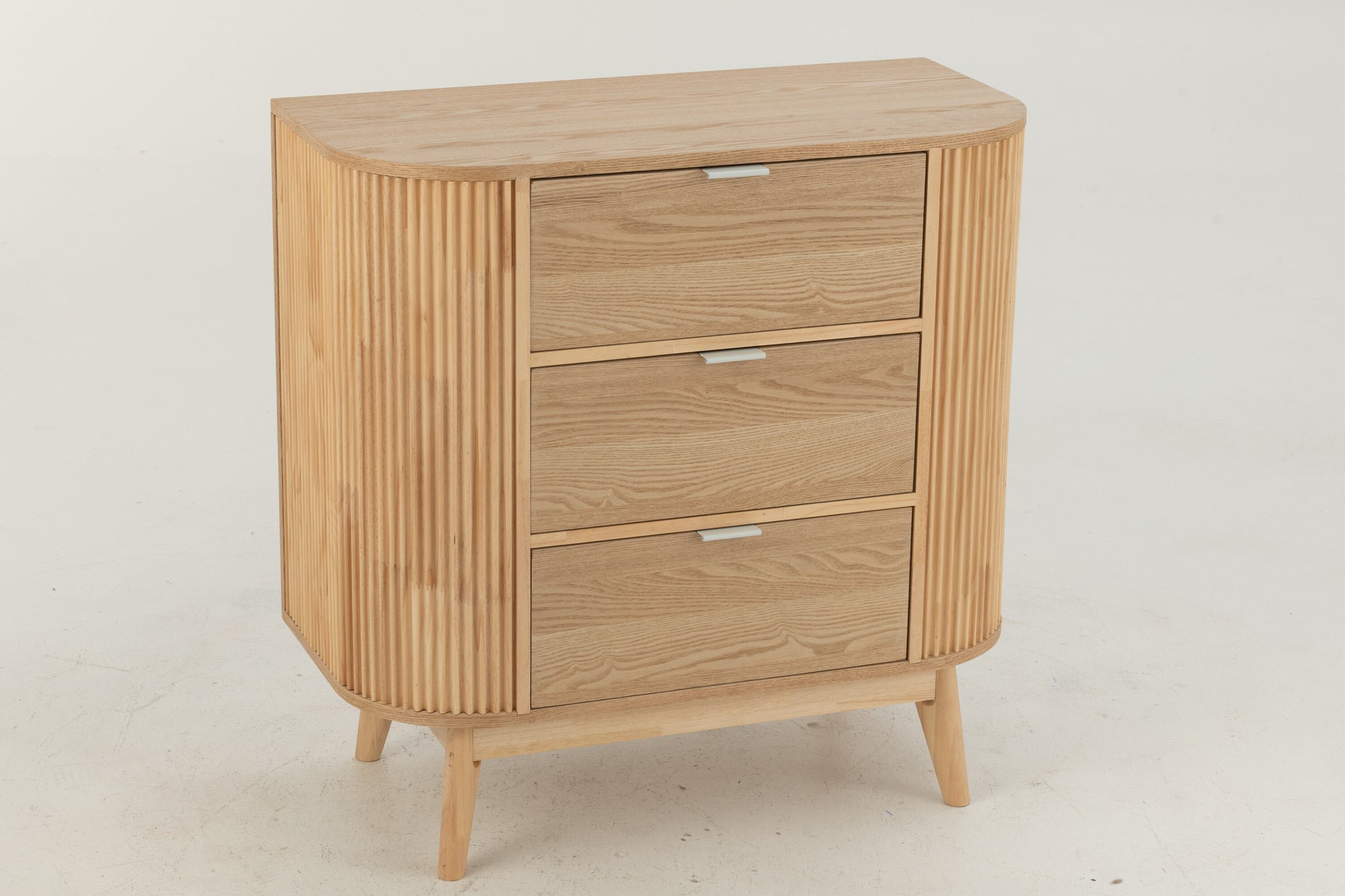 J-LINE KAST ROUNDED MDF/GRENENHOUT NATUUR LARGE - Tuincentrum Lopik