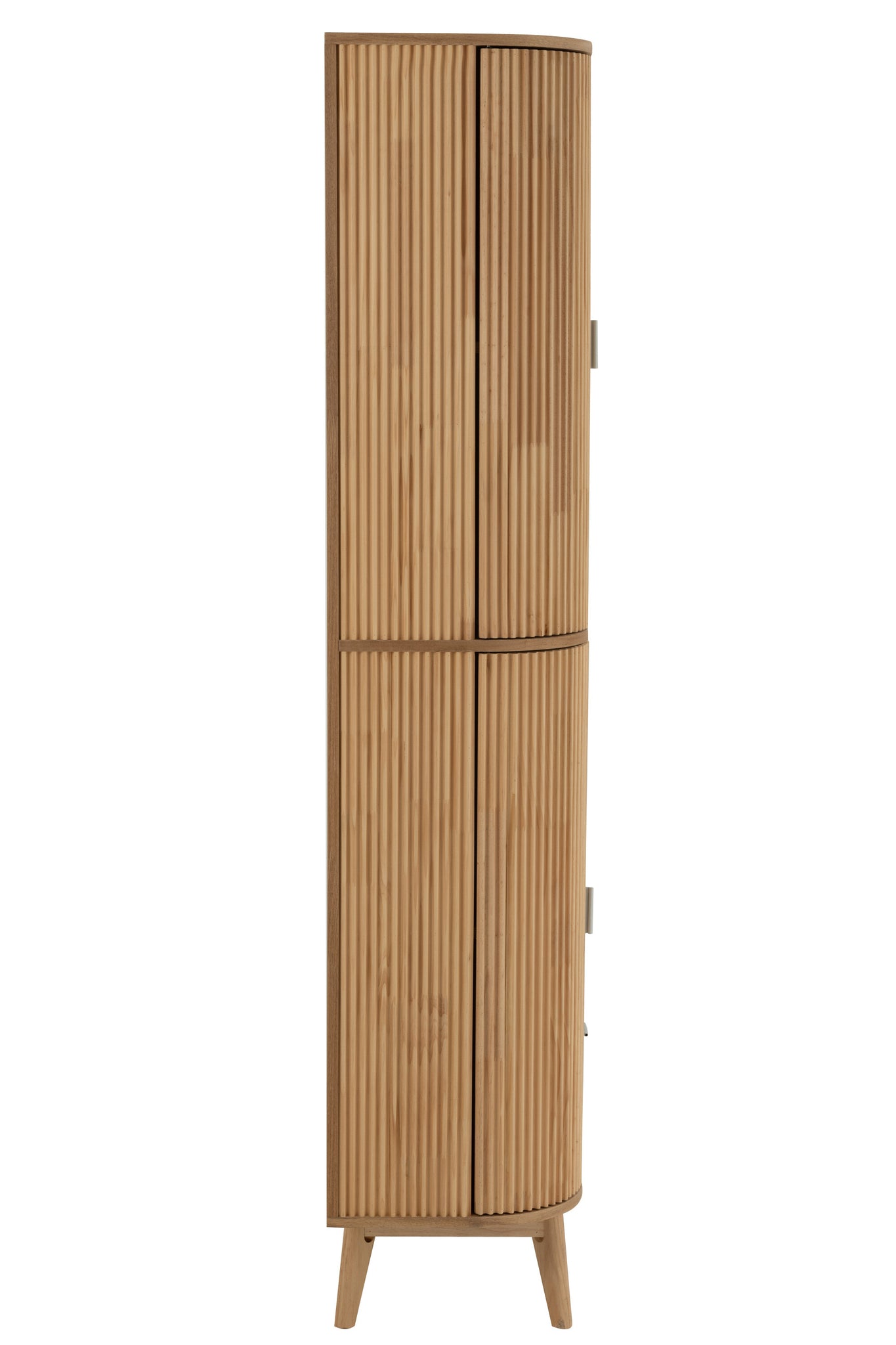 J-LINE WANDREK ROUNDED MDF/GRENENHOUT NATUUR - Tuincentrum Lopik