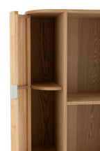 J-LINE WANDREK ROUNDED MDF/GRENENHOUT NATUUR - Tuincentrum Lopik