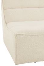 J-LINE QUADRATISCHER DREHSESSEL, PAPPELHOLZ/SCHAUMSTOFF, CREME