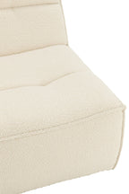 J-LINE QUADRATISCHER DREHSESSEL, PAPPELHOLZ/SCHAUMSTOFF, CREME