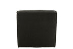 J-LINE DRAAIFAUTEUIL VIERKANT POPULIERENHOUT/FOAM ZWART 97X83X83CM - Tuincentrum Lopik