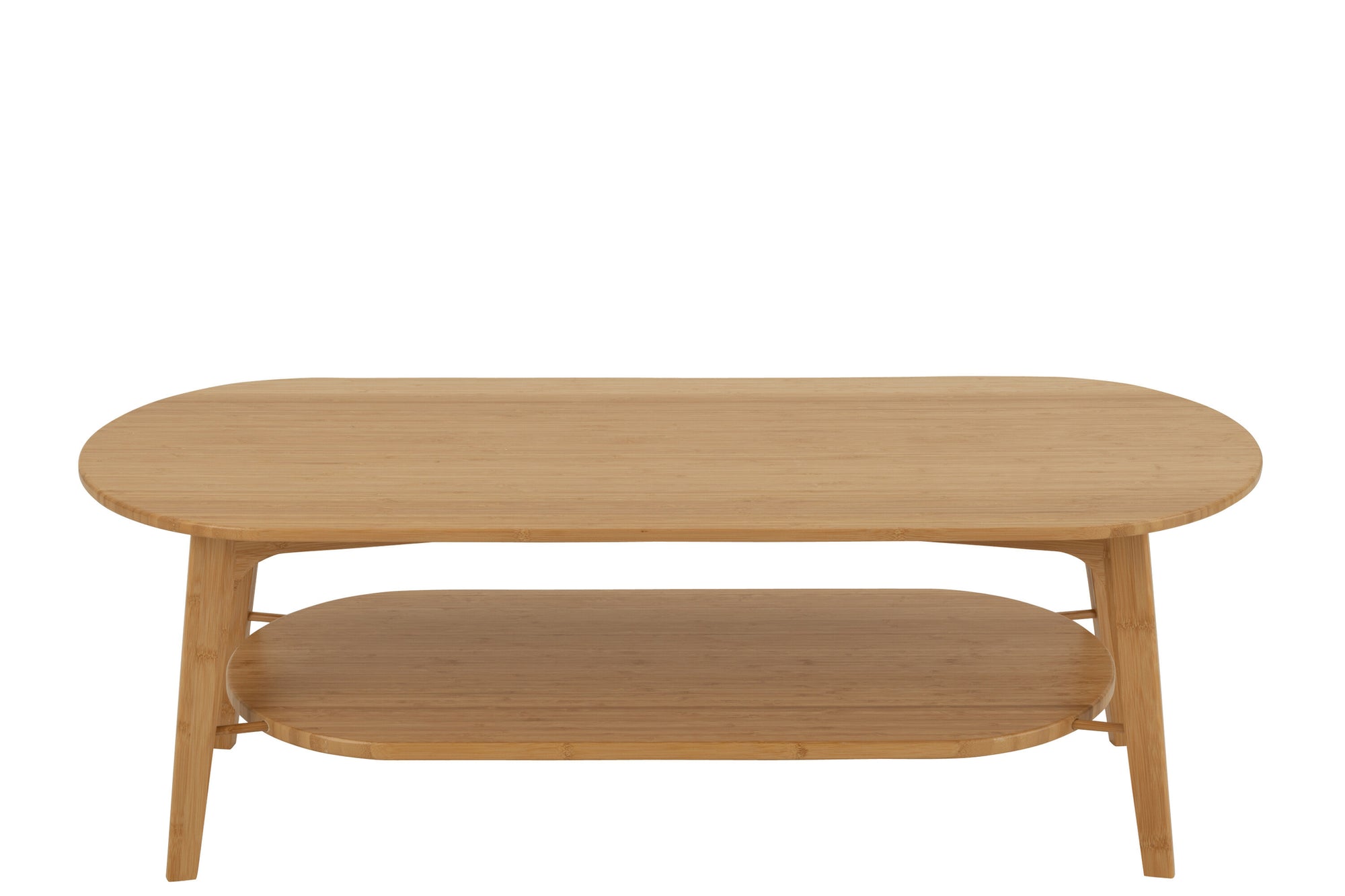 Salontafel Vierkant Bamboe Natuurlijk - Tuincentrum Lopik