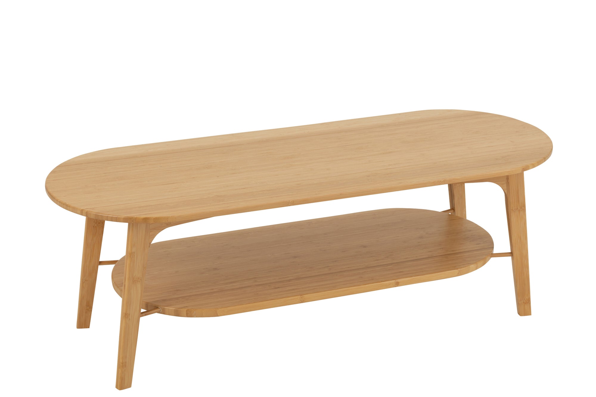 Salontafel Vierkant Bamboe Natuurlijk - Tuincentrum Lopik