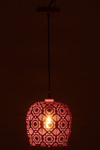 J-LINE HANGLAMP ALIVE METAAL ROOD - Tuincentrum Lopik