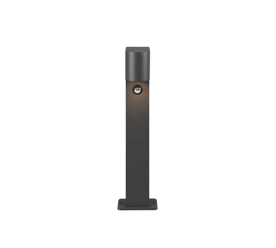 TRIO BUITENWANDLAMP ROYA MET BEWEGINGSSENSOR ANTRACIET 50 CM