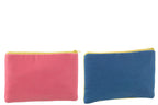 J-LINE POUCH BEADS COTTON MIX LARGE ASSORTMENT OF 2 - Tuincentrum Lopik