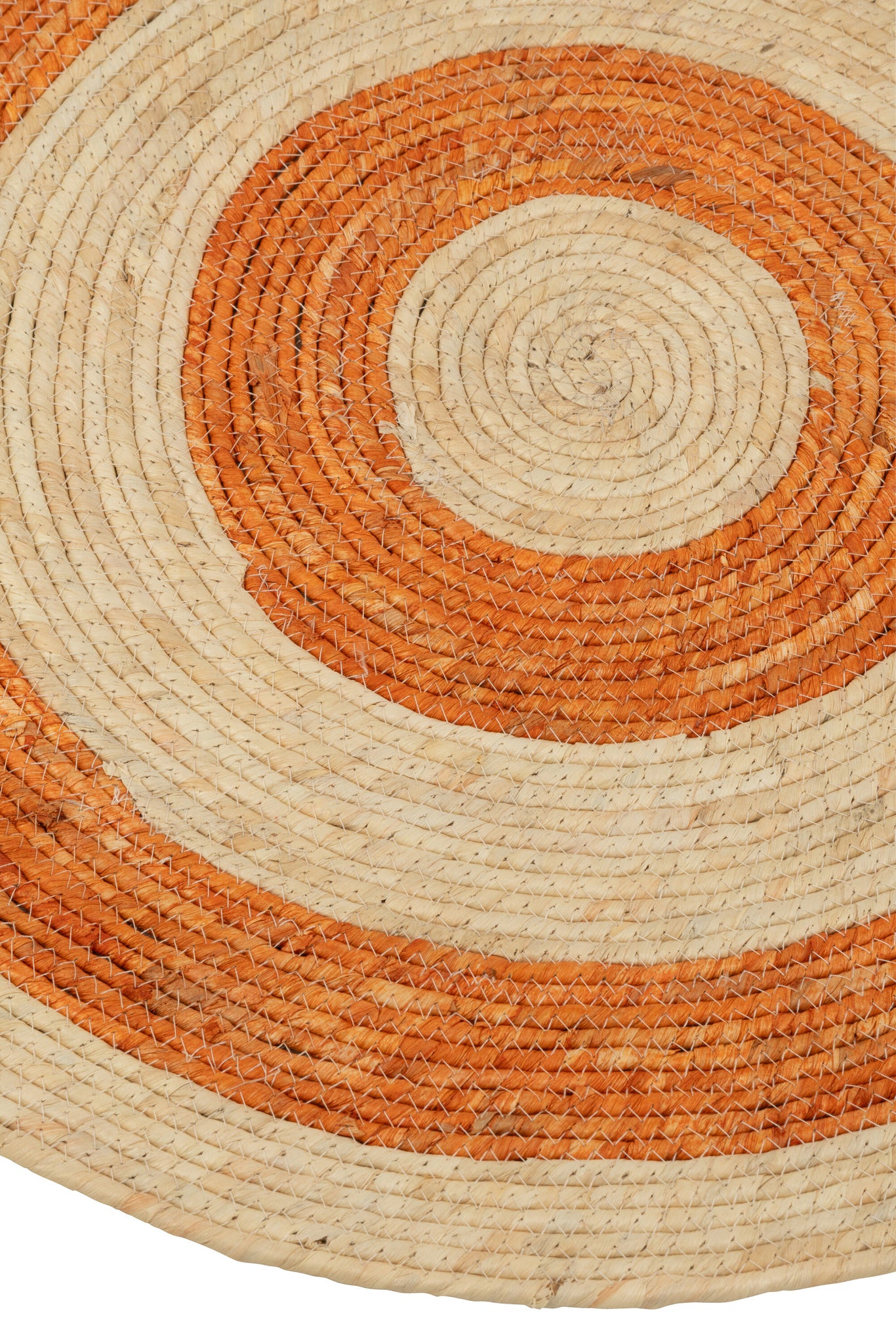 Rug Ronde Cirkels Maisblad Oranje/Rood Medium Assortiment Van 2 - Tuincentrum Lopik