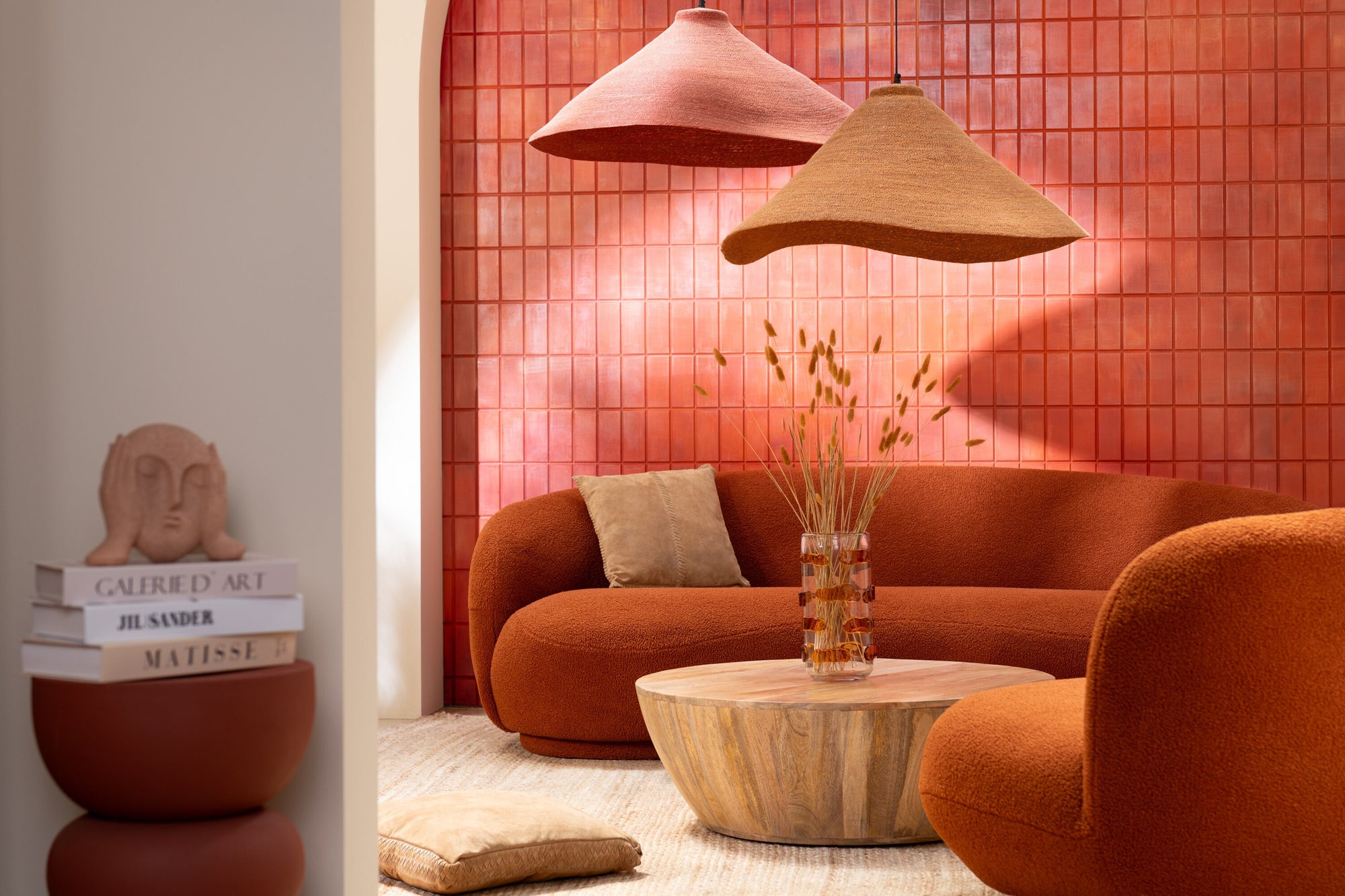 J-LINE HANGLAMP ZEEGRAS ROEST - Tuincentrum Lopik