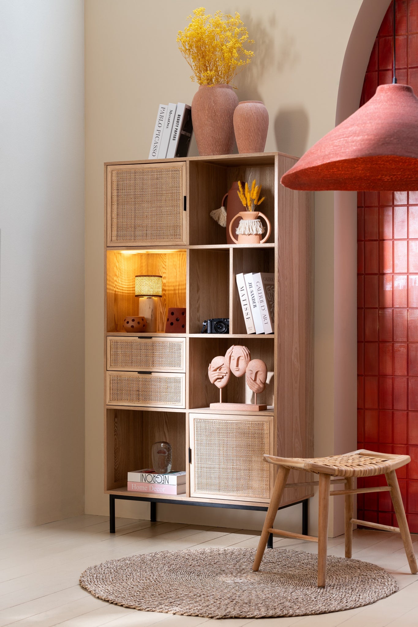 J-LINE HANGLAMP ZEEGRAS TERRACOTTA - Tuincentrum Lopik