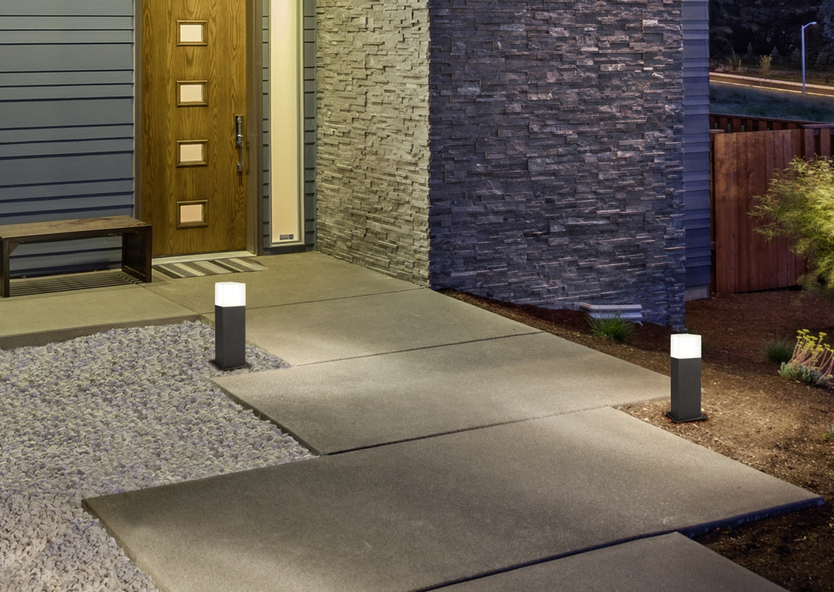 TRIO BUITENLAMP HUDSON ALUMINIUM ANTRACIET 30 CM