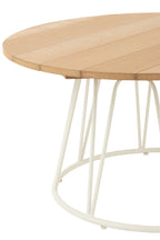 Tafel Zoa Staal/Polyethyleen Wit - Tuincentrum Lopik