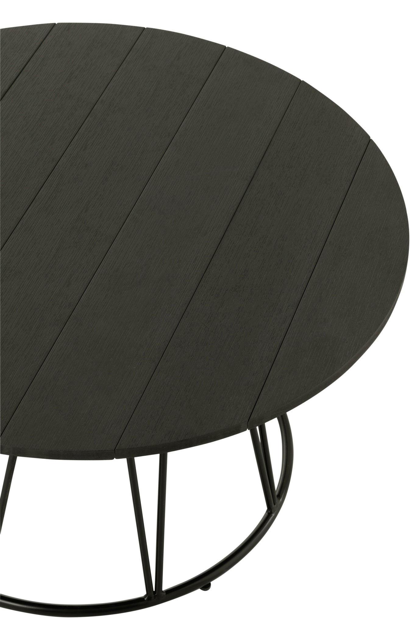 Tafel Zoa Staal/Polyethyleen Zwart - Tuincentrum Lopik