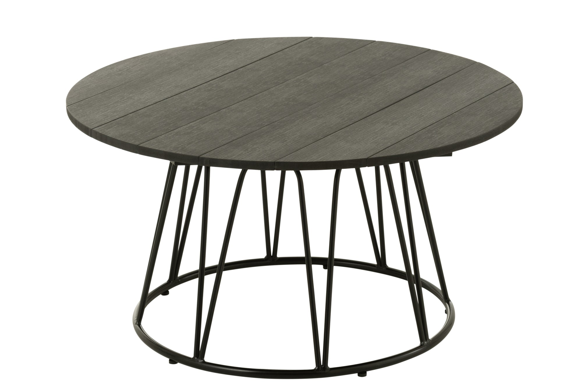 Tafel Zoa Staal/Polyethyleen Zwart - Tuincentrum Lopik
