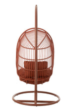 J-LINE HANGSTOEL EGGA STAAL/TOUW ROOD - Tuincentrum Lopik