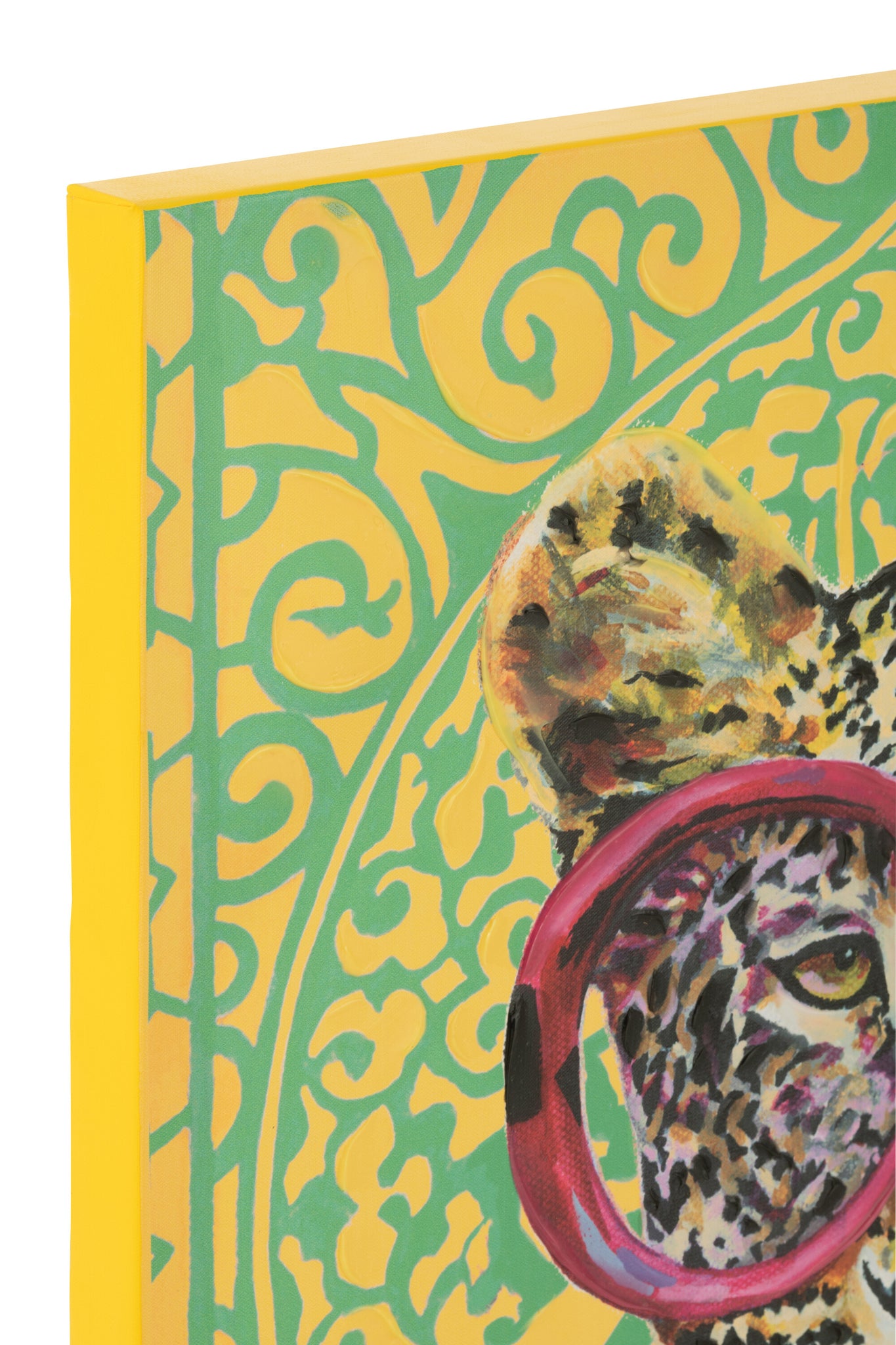 J-LINE WANDDECORATIE TIJGER POP ART CANVAS MIX GROOT - 75 X 100 CM - Tuincentrum Lopik