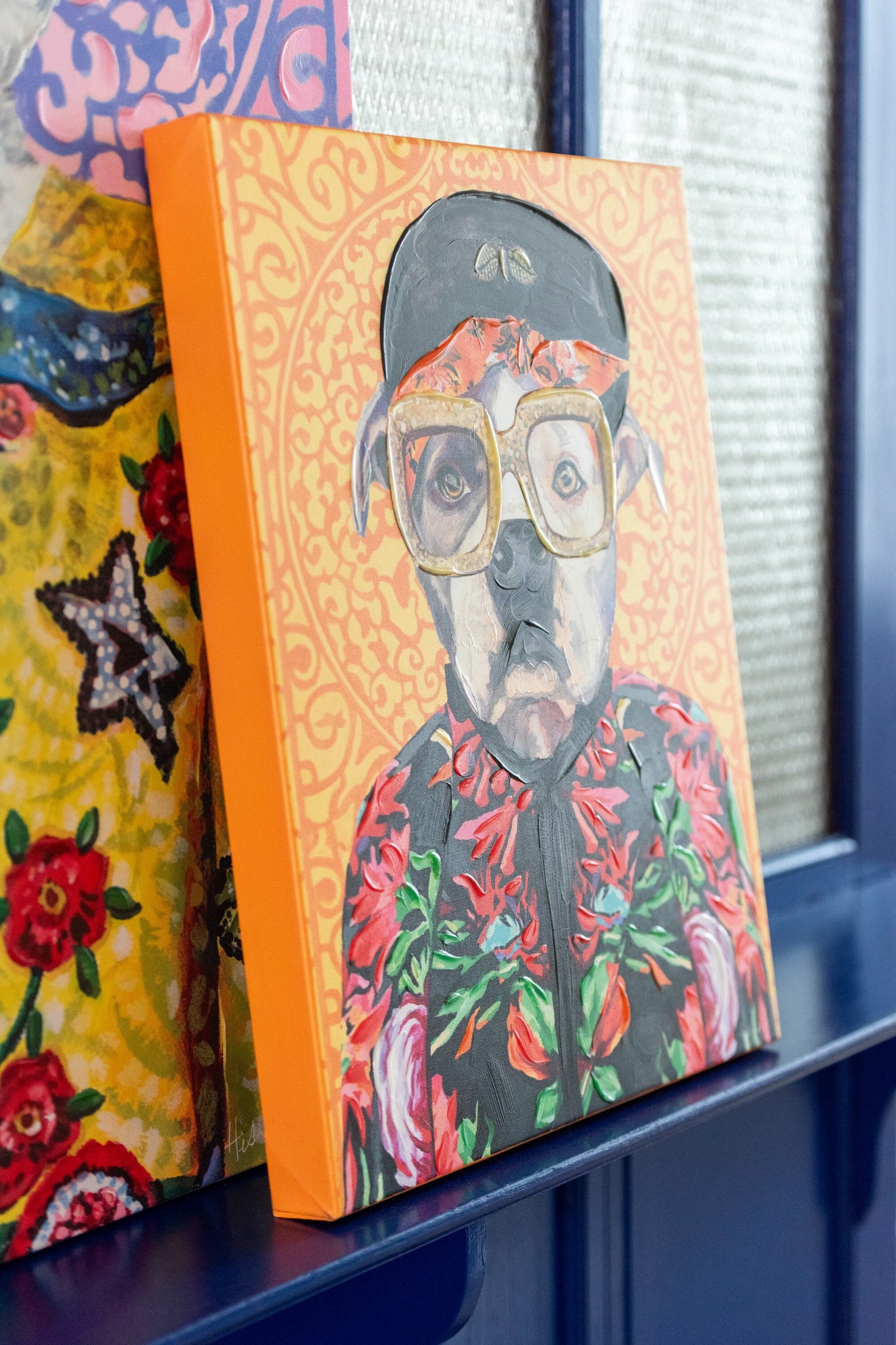 J-LINE WANDDECORATIE HOND POP ART CANVAS MIX GROOT - 75 X 100 CM - Tuincentrum Lopik