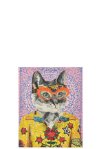 J-LINE WANDDECORATIE KAT POP ART CANVAS MIX KLEIN - 40 X 50 CM - Tuincentrum Lopik