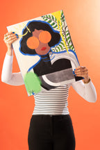J-LINE WANDDECORATIE VROUWEN POP ART CANVAS MIX GROOT - SET VAN 2 - 75 X 100 CM - Tuincentrum Lopik