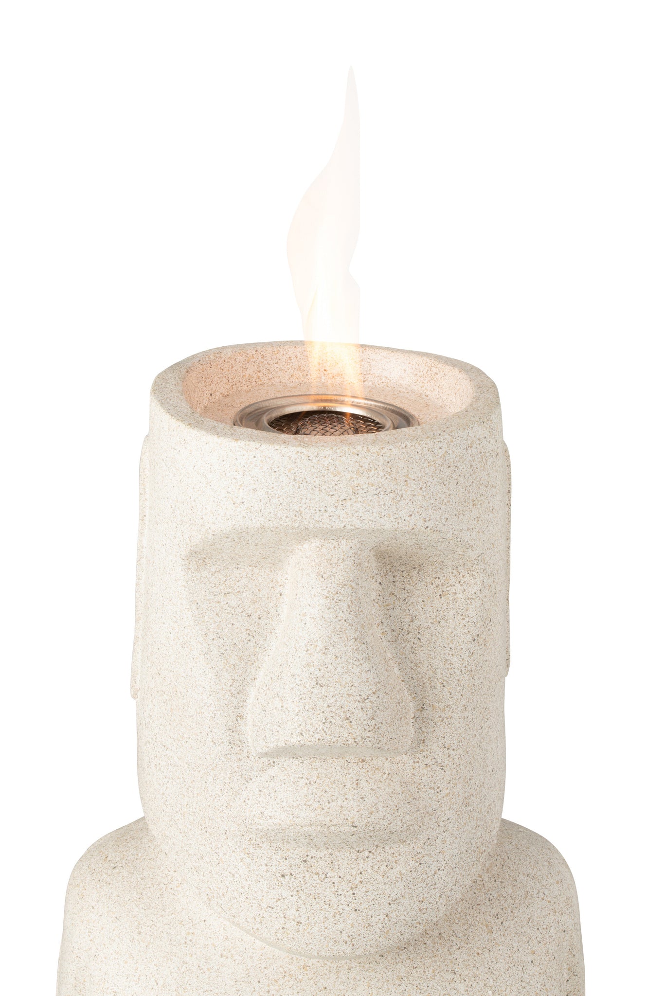 J-LINE VUURKORF MOAI MGO GRIJS - Tuincentrum Lopik