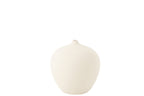J-LINE VASE BOTTLE CASSIA CLAY WHITE