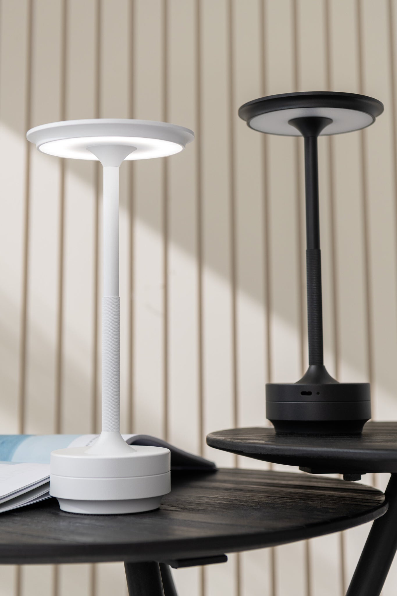 J-LINE TAFELLAMP LED TOUCH PLASTIC ZWART - Tuincentrum Lopik