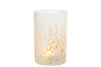 J-LINE WINDLICHT SALLY – GLAS ORANJE/TRANSPARANT LARGE - Tuincentrum Lopik