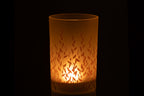 J-LINE WINDLICHT SALLY – GLAS ORANJE/TRANSPARANT LARGE - Tuincentrum Lopik