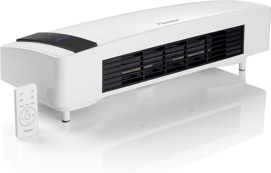  AWH2000 KERAMISCHE WANDKACHEL MET AFSTANDSBEDIENING WIT 2000 WATT