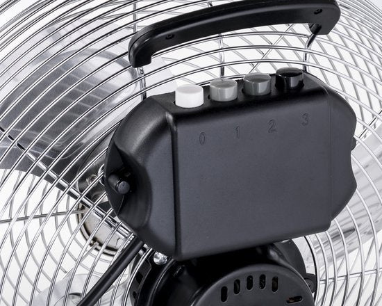 DFA30CH RETRO VLOERVENTILATOR 35 CM CHROOM 55 WATT