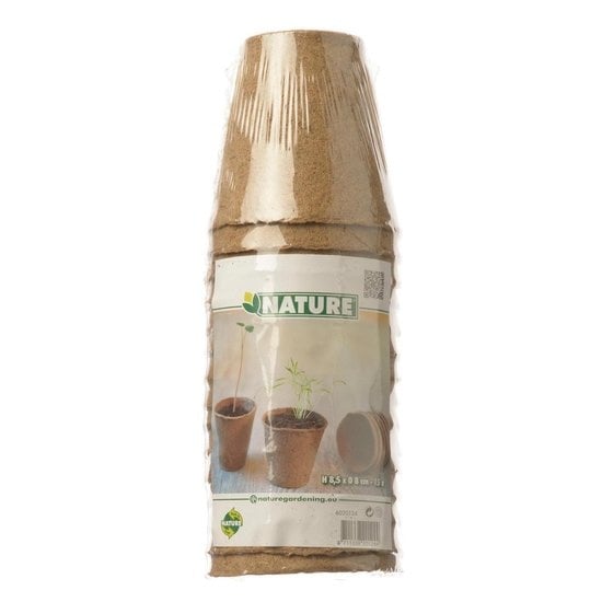 TURFPOTJES ROND 8 CM