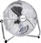 DFA30CH RETRO VLOERVENTILATOR 35 CM CHROOM 55 WATT