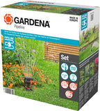 GARDENA COMPLETE PIPELINE SET MET ZWENKSPROEIER – 9 TOT 216 M² - Tuincentrum Lopik
