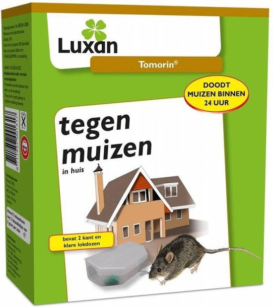  Tomorin kant en klaar lokdoosje tegen muizen