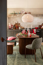 Eettafel acaciahout bruin - Tuincentrum Lopik
