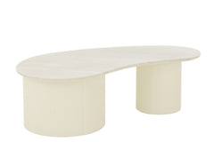 J-LINE SALONTAFEL MARMER/MDF WIT 121 X 59,8 CM - Tuincentrum Lopik
